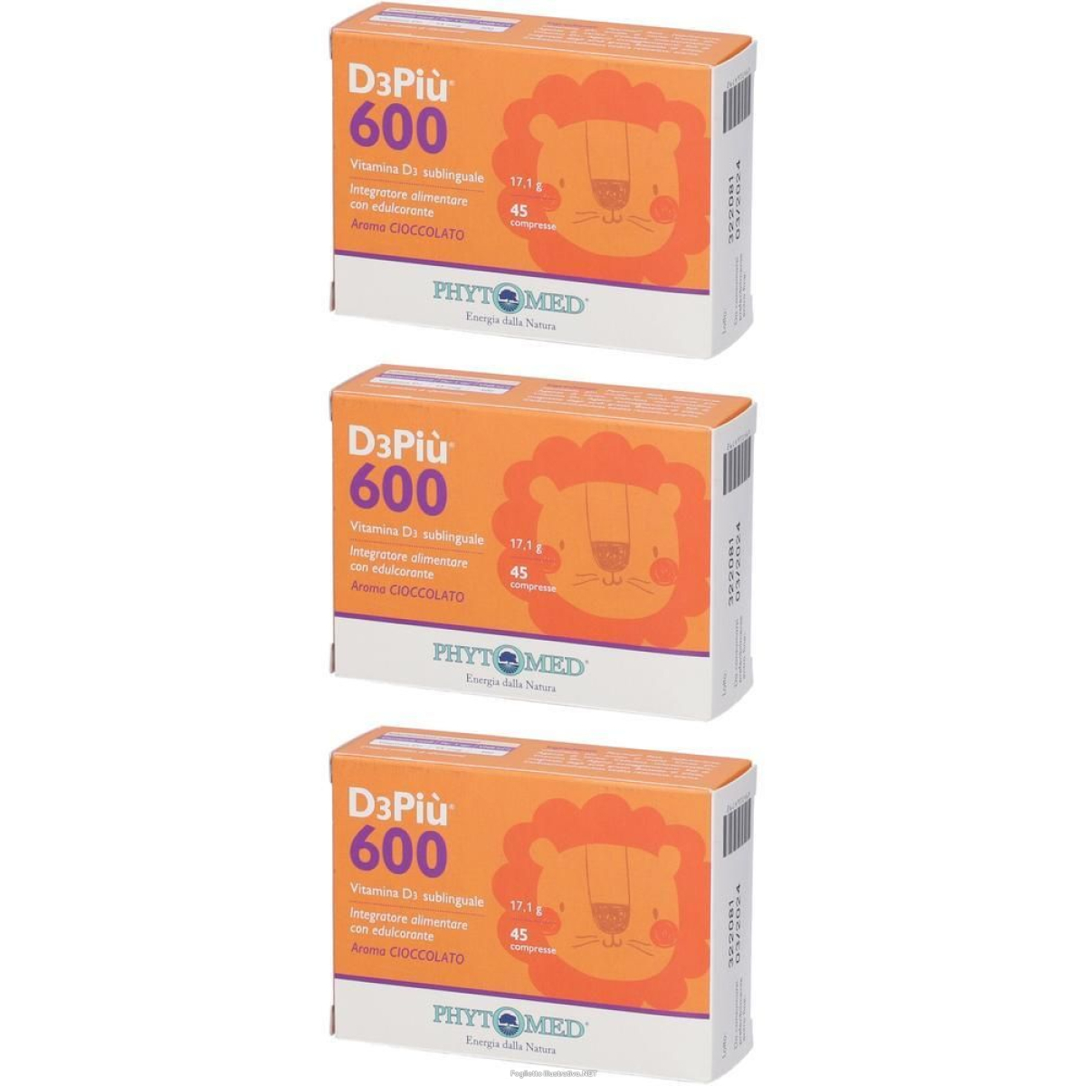 Compra Online d3piu 600 45 compresse sublinguali 3x45 pz sublinguali e Trova il miglior prezzo