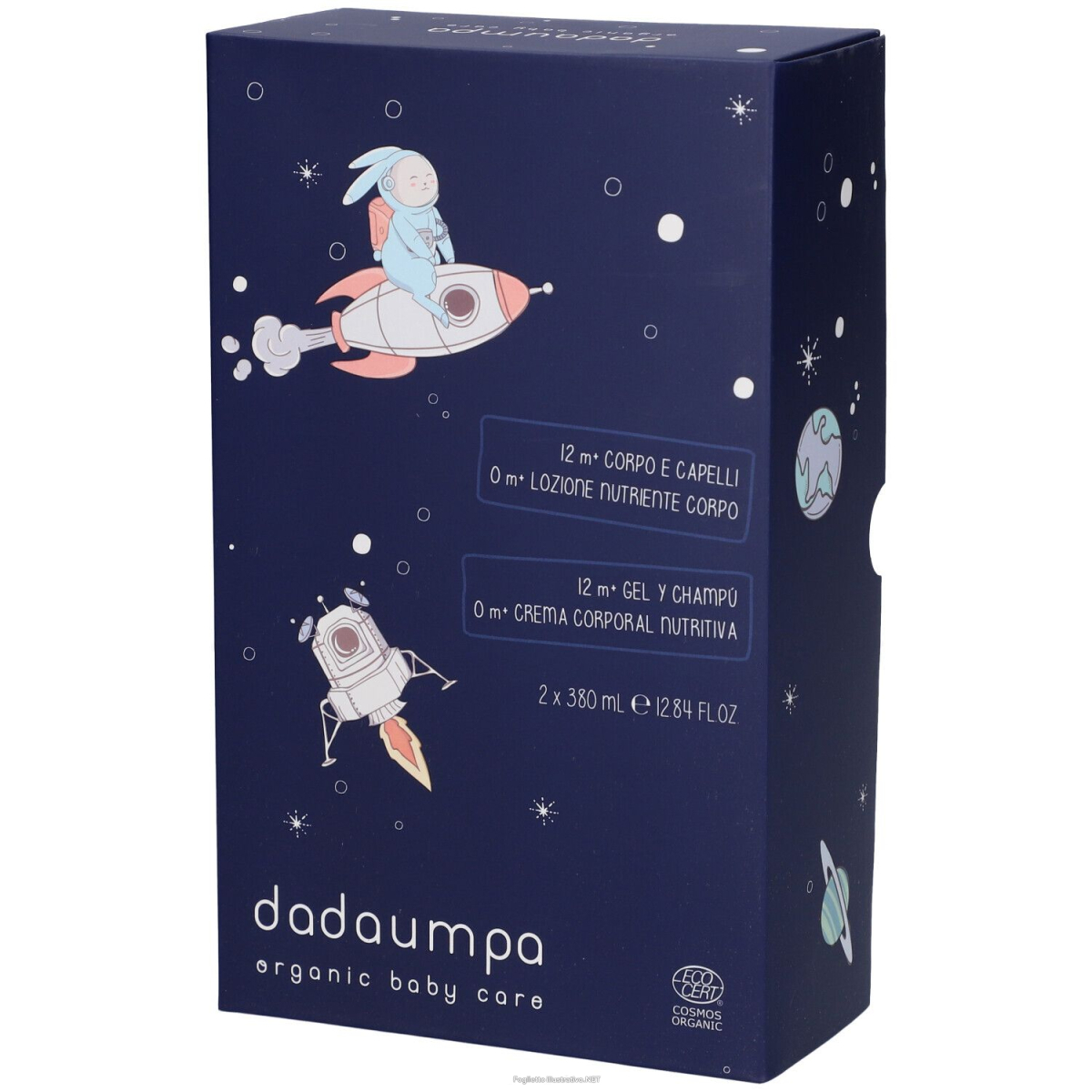 Compra Online dadaumpa 12mesi+ kit bagnetto e cura corpo 760 ml set e Trova il miglior prezzo