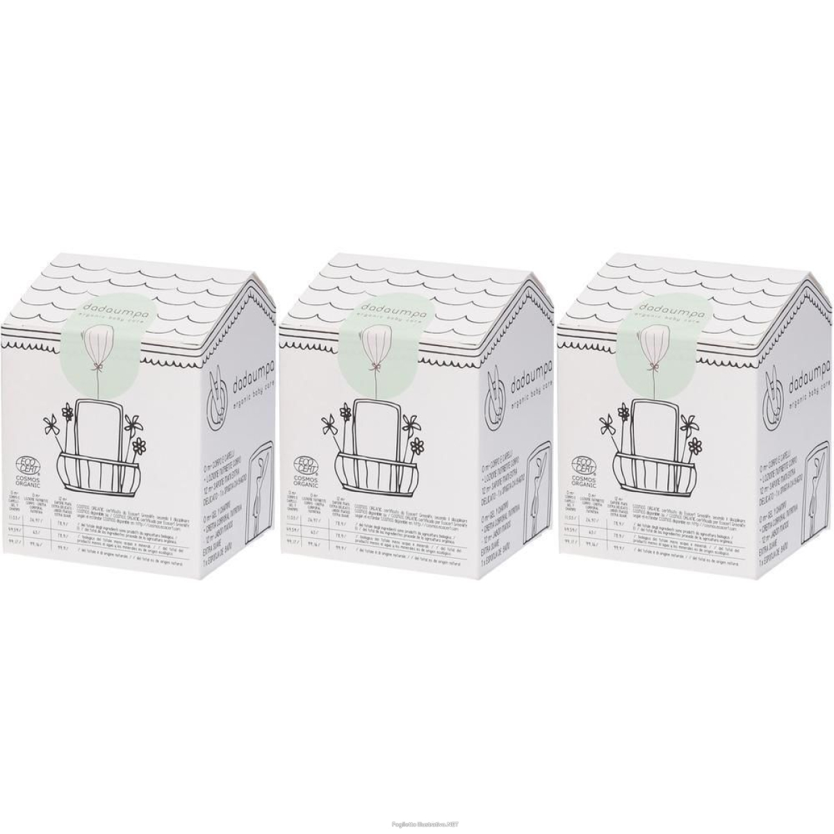 Compra Online dadaumpa kit casetta 0mesi+ 3x1 st e Trova il miglior prezzo