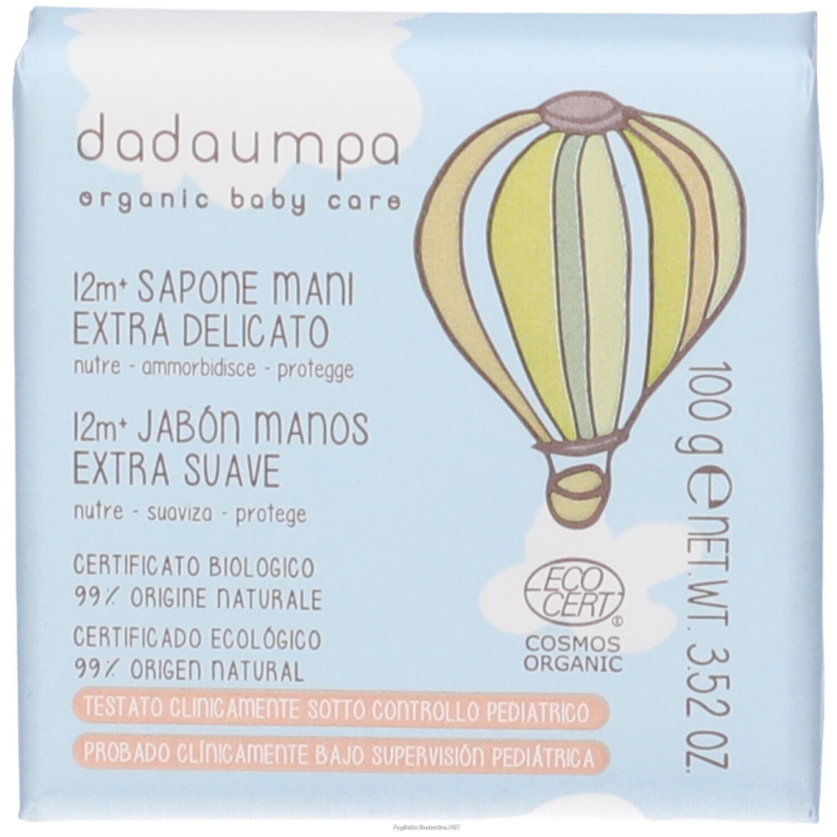 Compra Online dadaumpa sapone mani extra delicato 12mesi+ certificato bio 100 g sapo e Trova il miglior prezzo