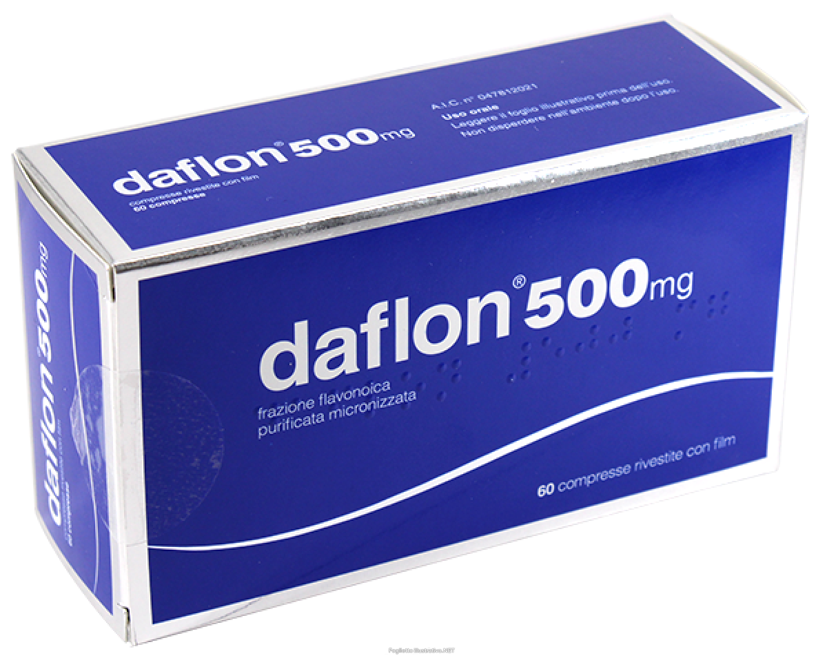 Compra Online daflon diosmina vasoprotettore 500 mg 60 compresse e Trova il miglior prezzo