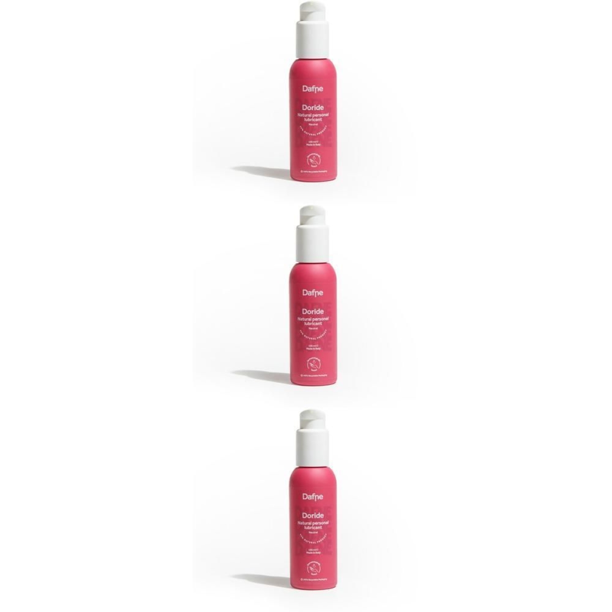 Compra Online dafne doride lubrificante intimo naturale neutro 3x100 ml gel e Trova il miglior prezzo