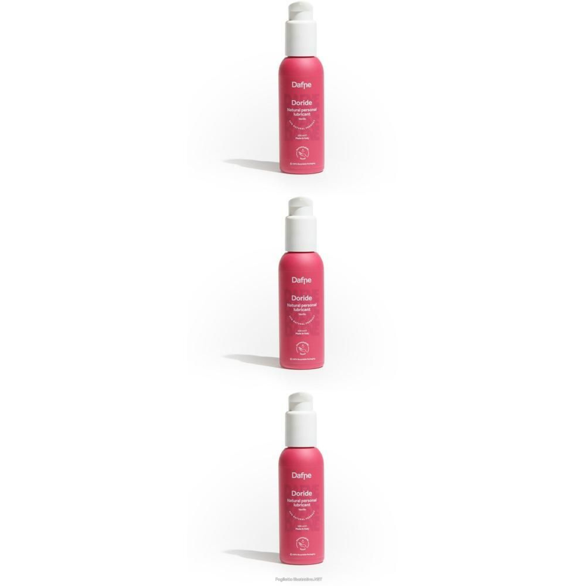 Compra Online dafne doride lubrificante intimo naturale vaniglia 3x100 ml gel e Trova il miglior prezzo