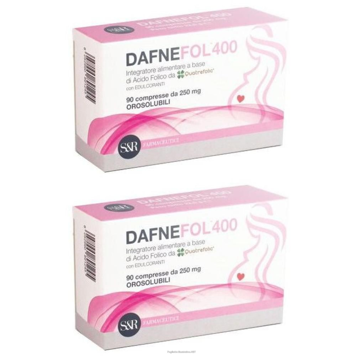 Compra Online dafnefol 400 90 compresse 2x22,5 g e Trova il miglior prezzo