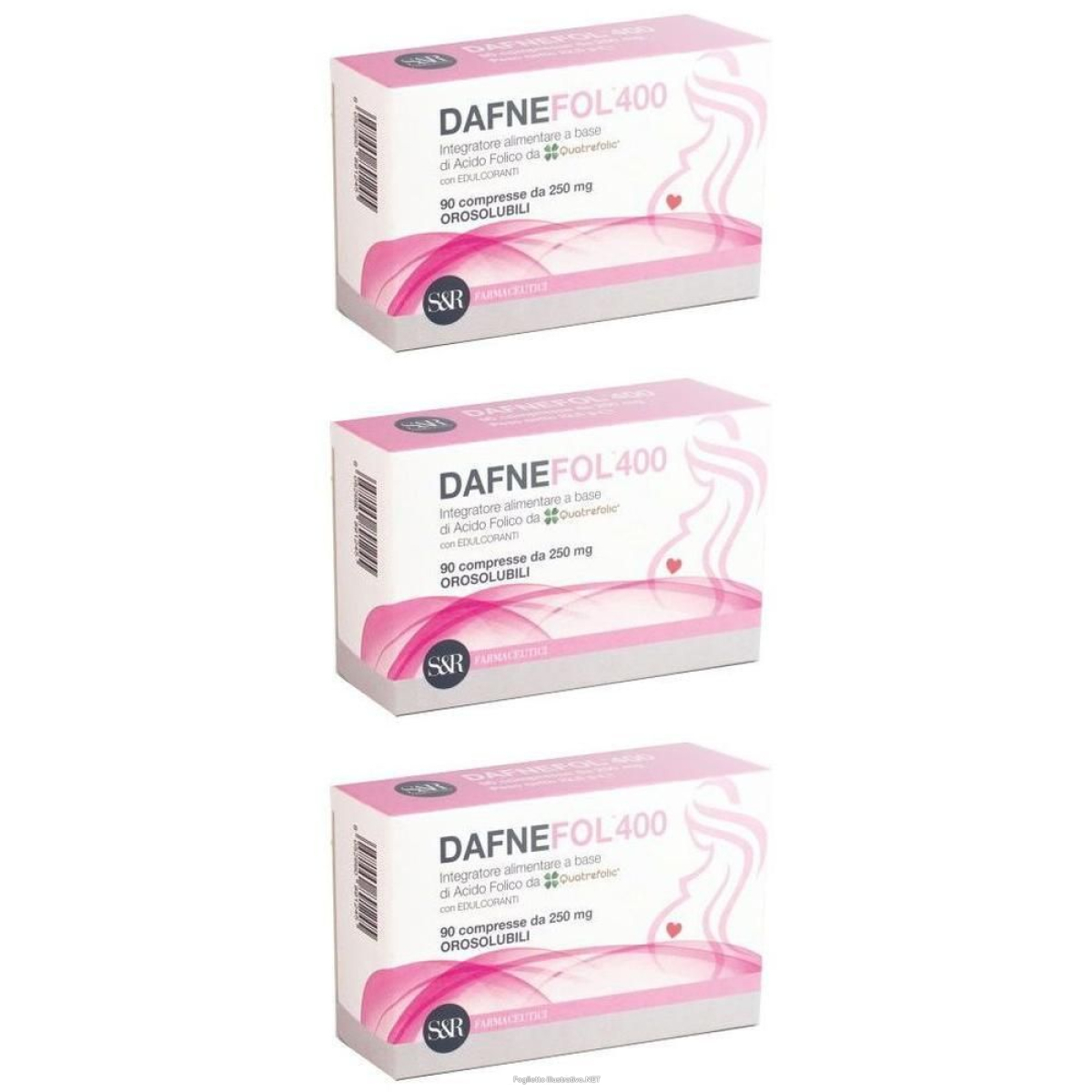 Compra Online dafnefol 400 90 compresse 3x22,5 g e Trova il miglior prezzo