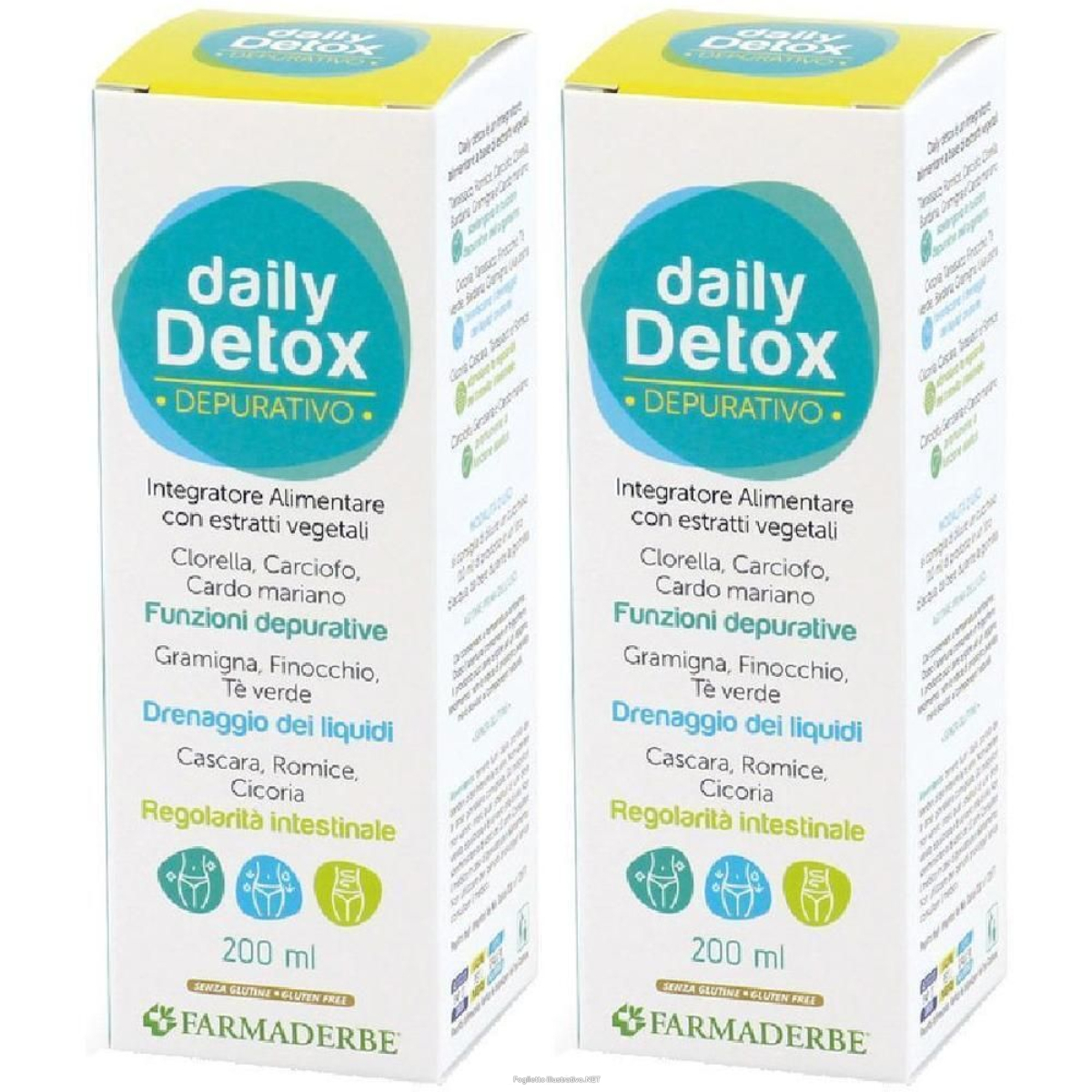 Compra Online daily detox 200 ml 2x200 ml soluzione orale e Trova il miglior prezzo
