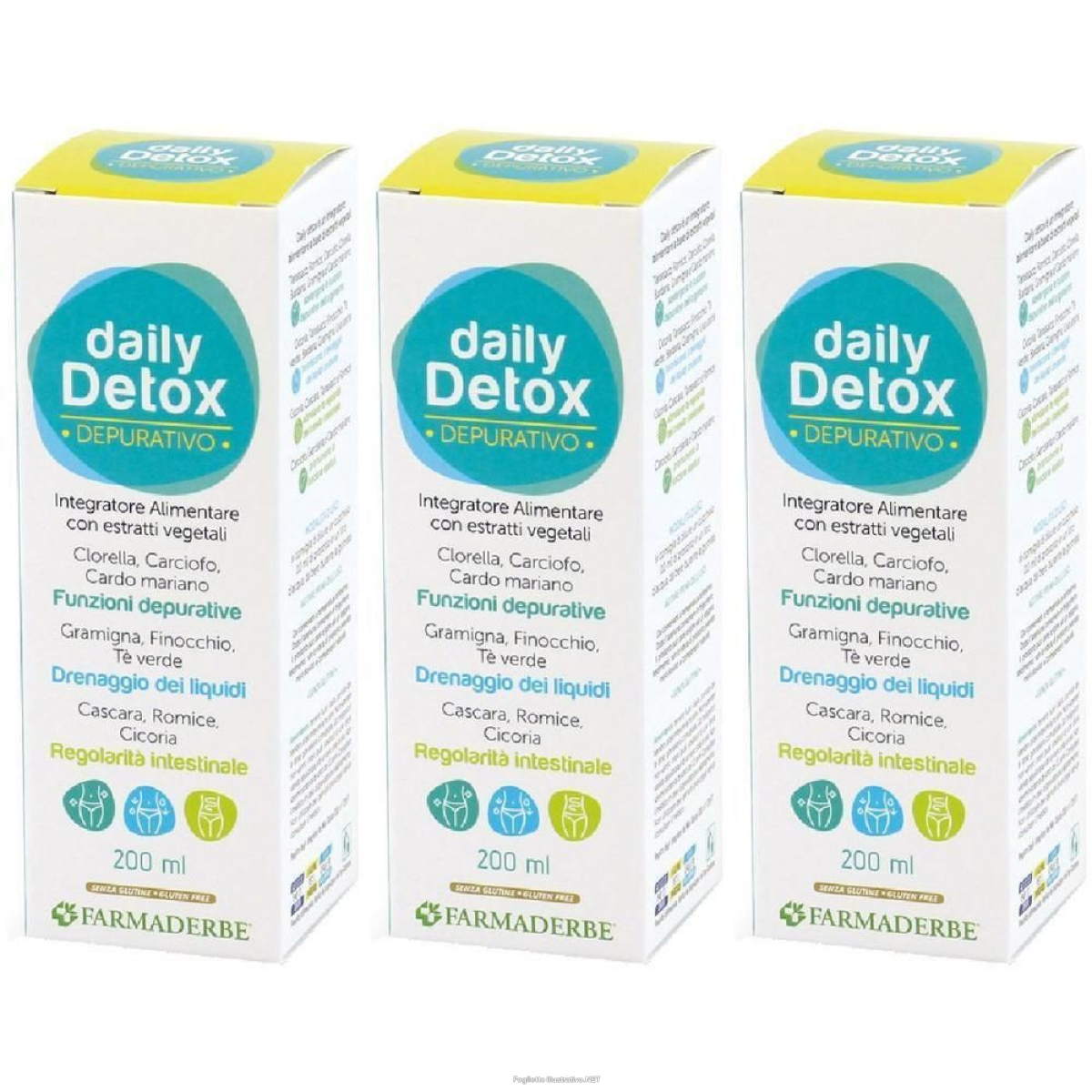 Compra Online daily detox 200 ml 3x200 ml soluzione orale e Trova il miglior prezzo