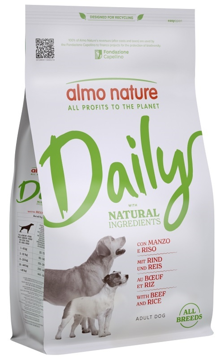 Compra Online Daily dog manzo e riso - alimento completo per cani adulti 1,2 kg e Trova il miglior prezzo