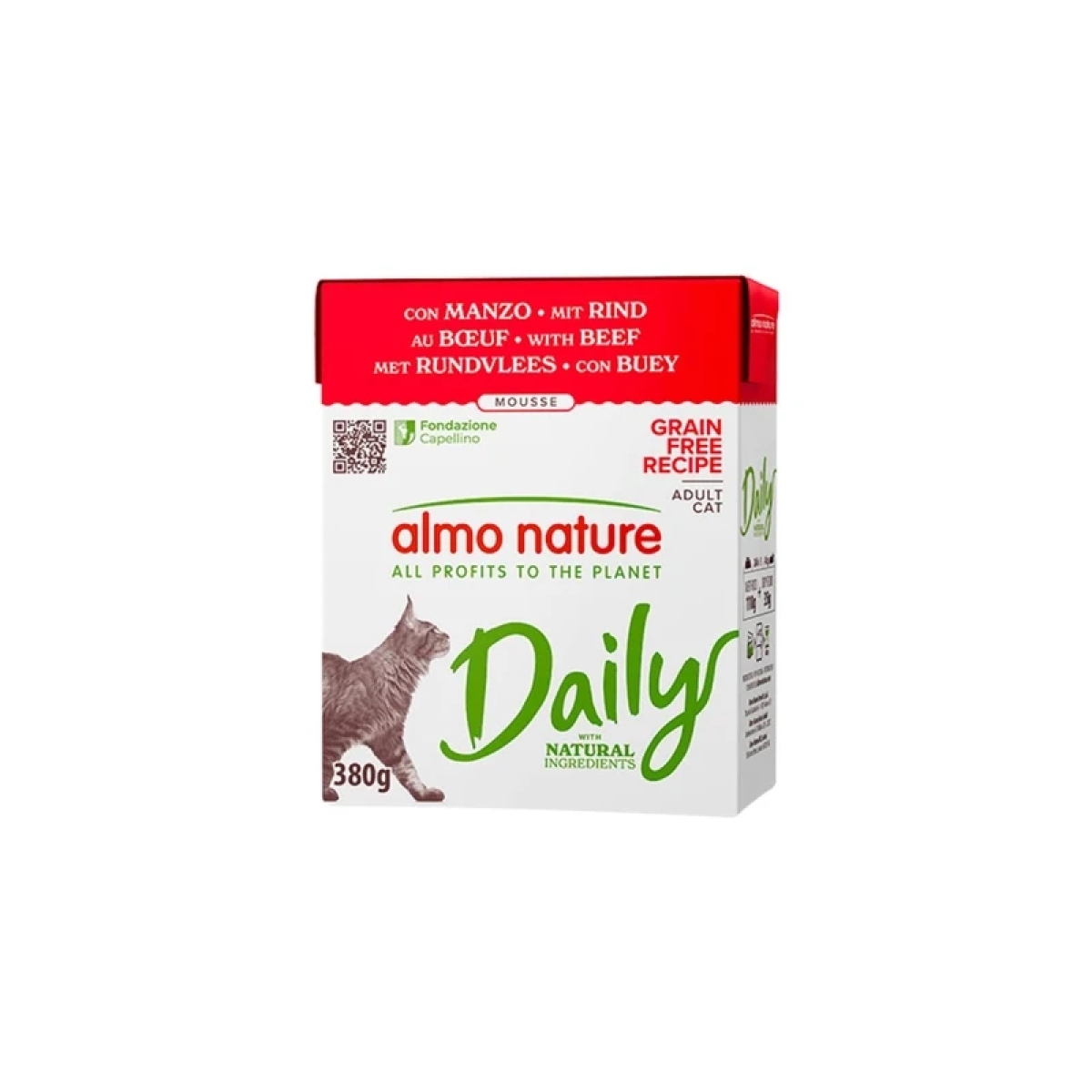 Compra Online Daily mousse manzo - alimento completo per gatti adulti 380 gr e Trova il miglior prezzo