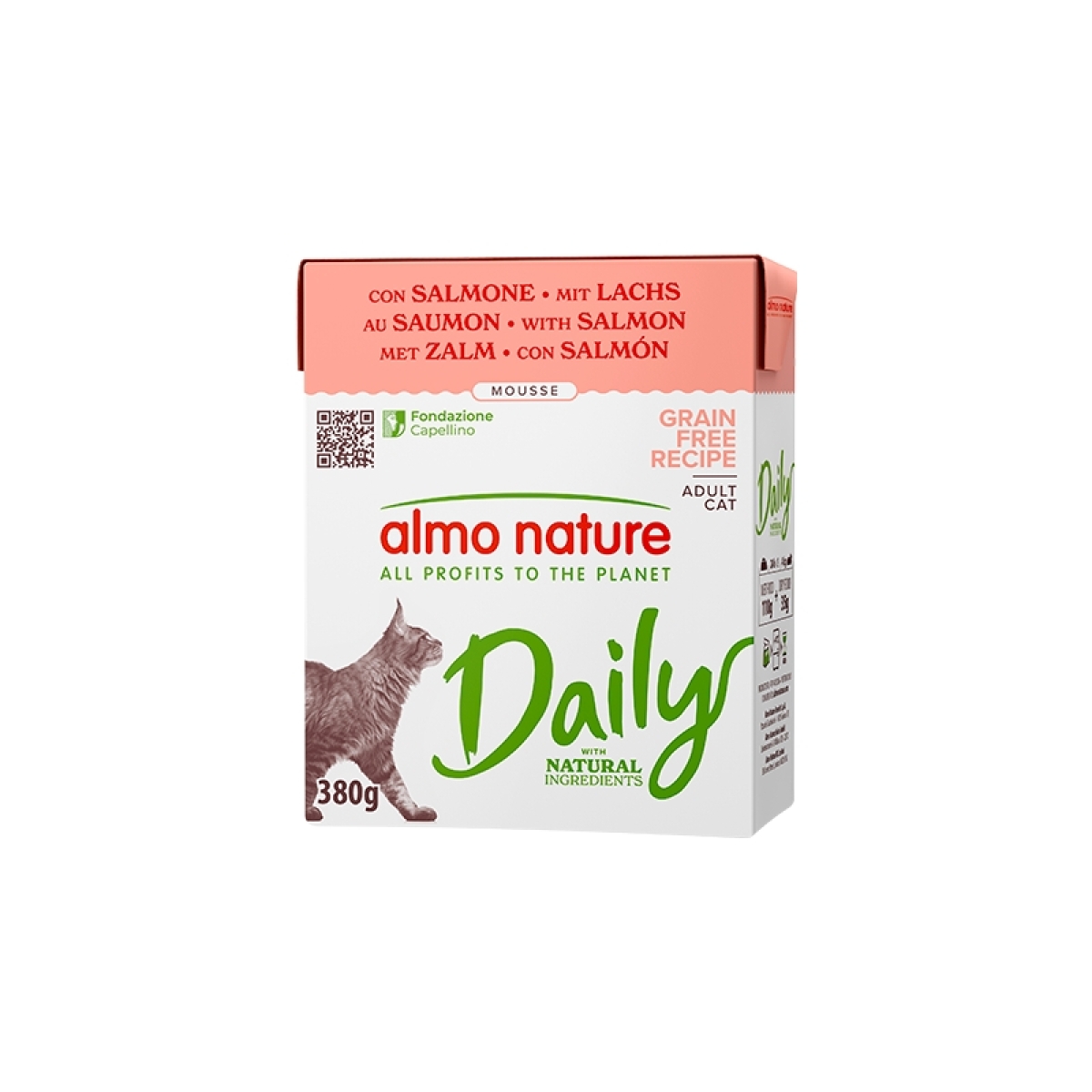 Compra Online Daily mousse salmone - alimento completo per gatti adulti 380 gr e Trova il miglior prezzo