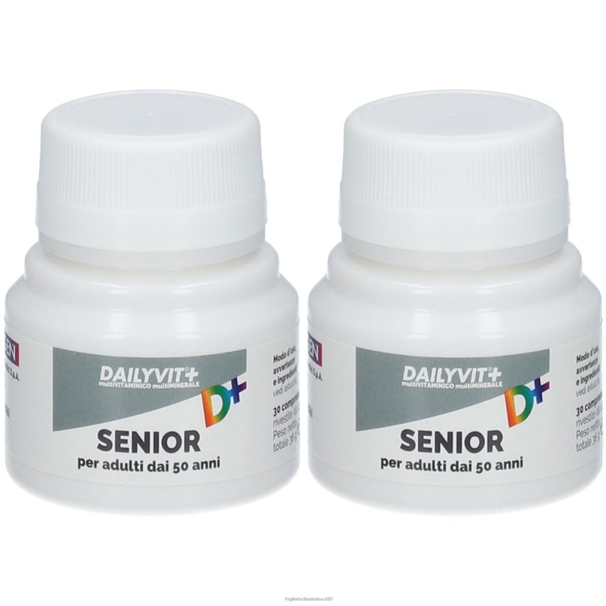 Compra Online dailyvit+ senior multivitaminico multiminerale massigen marco viti x2 e Trova il miglior prezzo