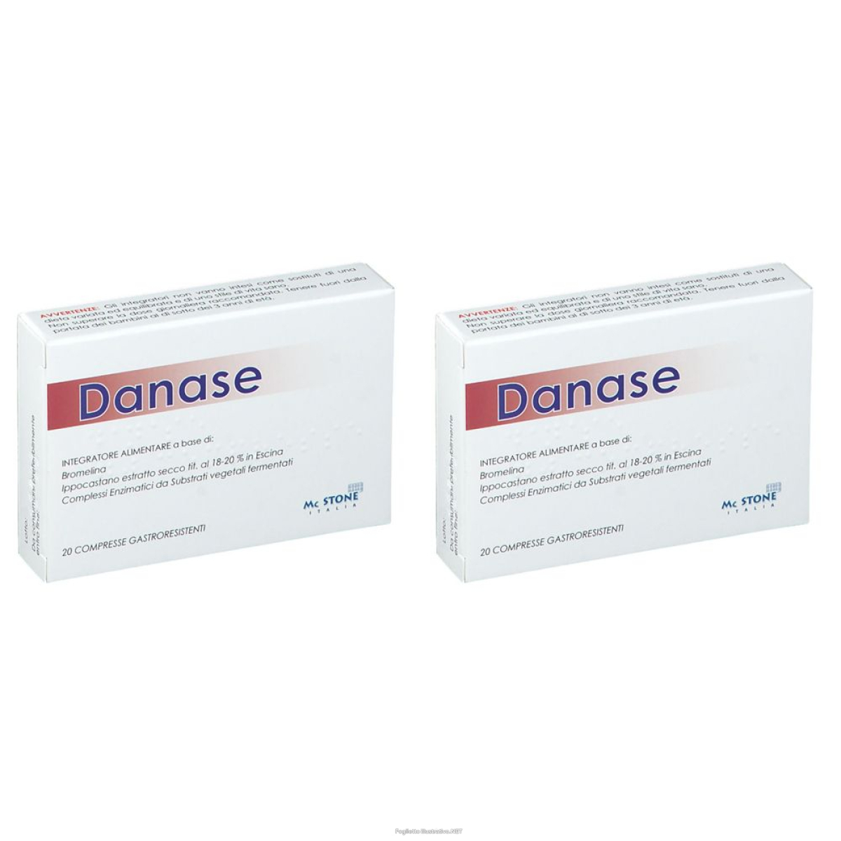 Compra Online danase 2x20 pz compresse e Trova il miglior prezzo