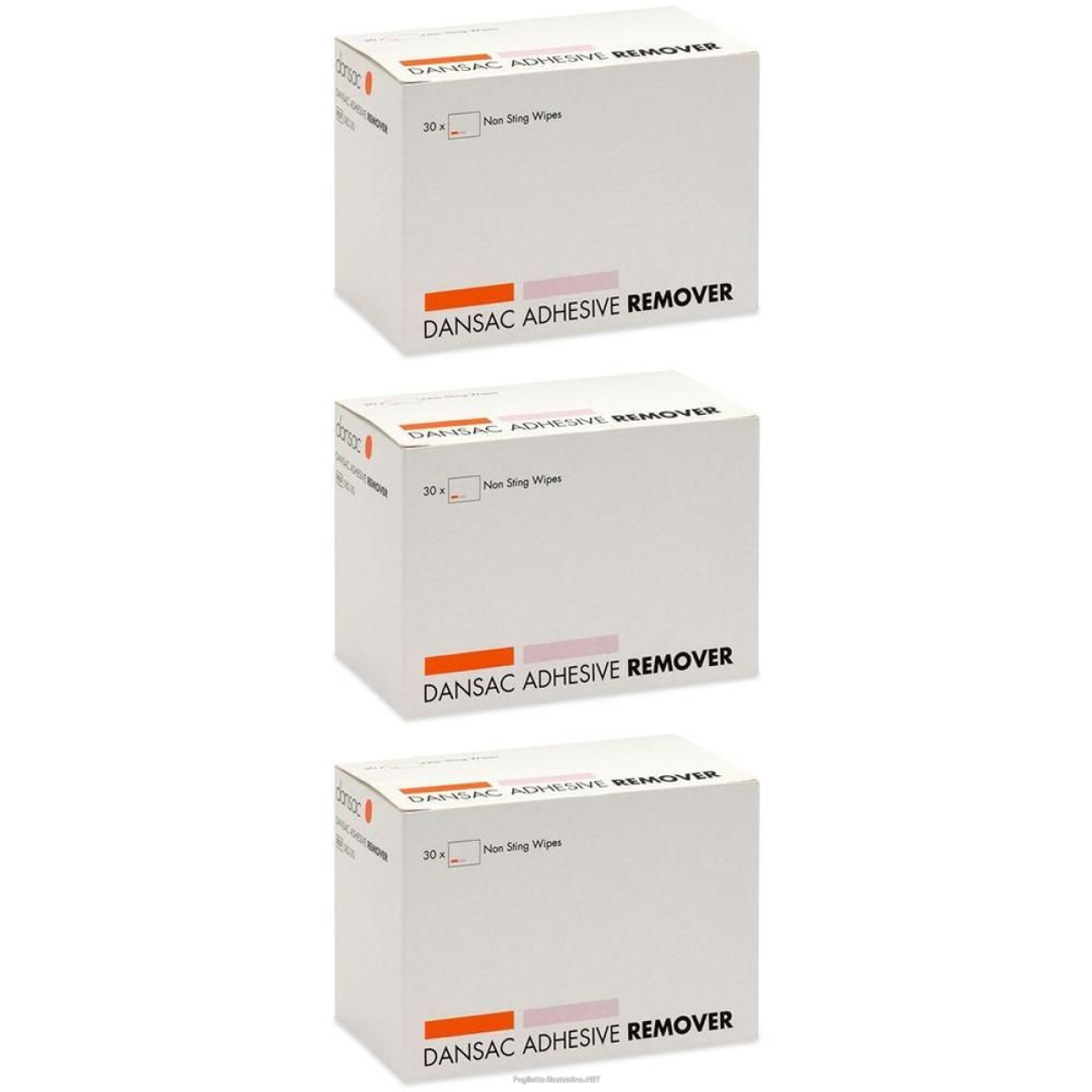 Compra Online dansac remover adhesive 30salv 3x30 pz salviette e Trova il miglior prezzo
