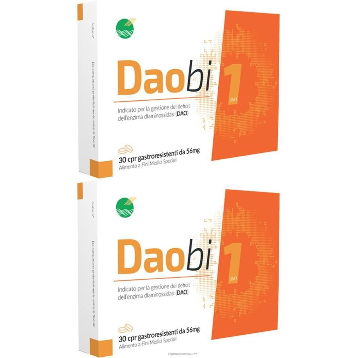 Compra Online daobi 1 compresse gastroresistenti 2x1,68 g gastroresistenti e Trova il miglior prezzo