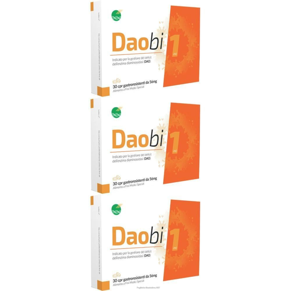 Compra Online daobi 1 compresse gastroresistenti 3x1,68 g gastroresistenti e Trova il miglior prezzo