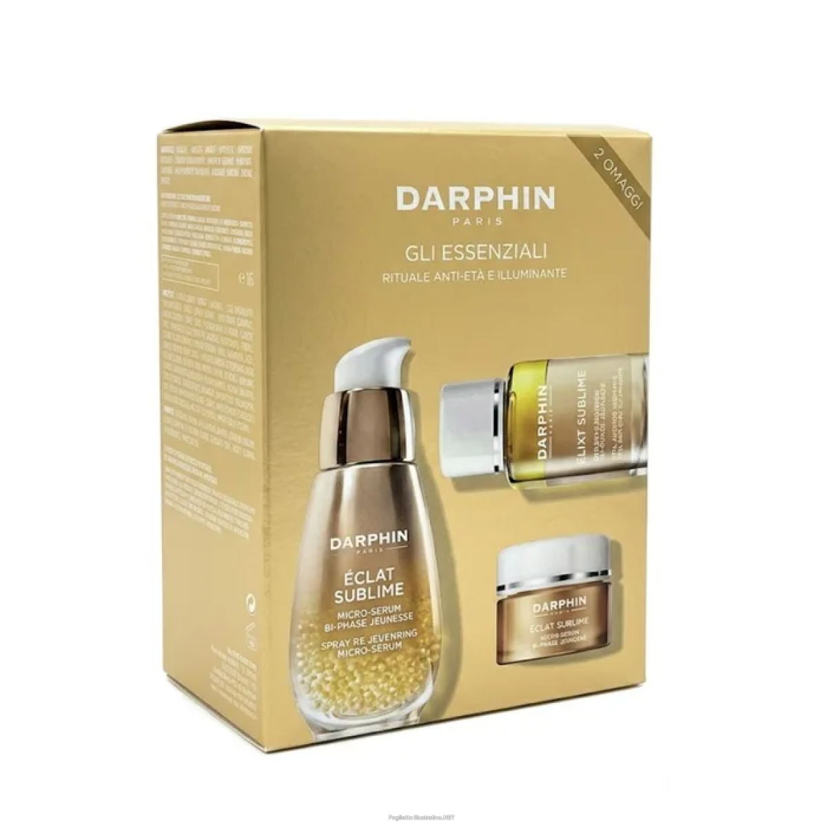 Compra Online darphin eclat sublime set composto da eclat sublime micro serum 30 ml + repair cream 5 ml + eclat sublime treat essence 30 ml e Trova il miglior prezzo