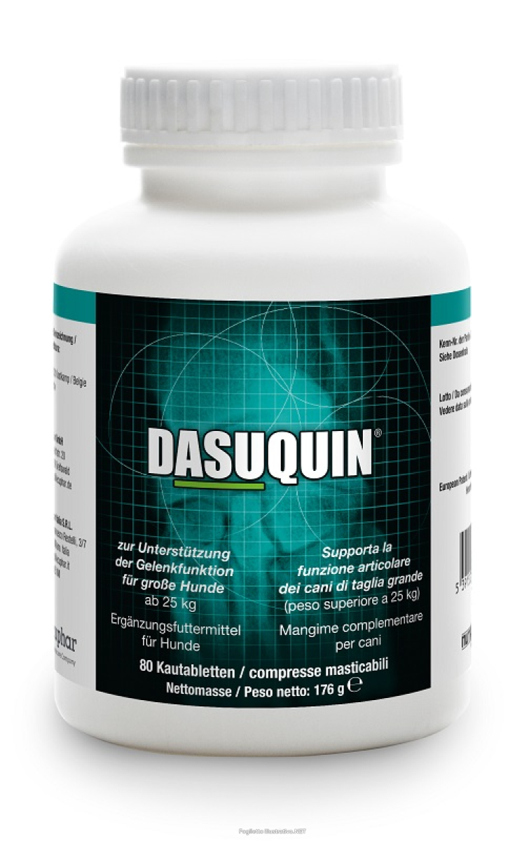 Compra Online dasuquin cani >25kg l 80 compresse - mangime complementare per cani per la funzione articolare e Trova il miglior prezzo
