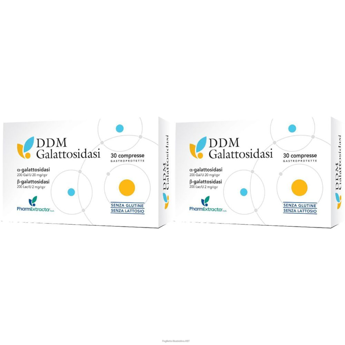 Compra Online ddm galattosidasi set da 2 2x30 pz compresse e Trova il miglior prezzo