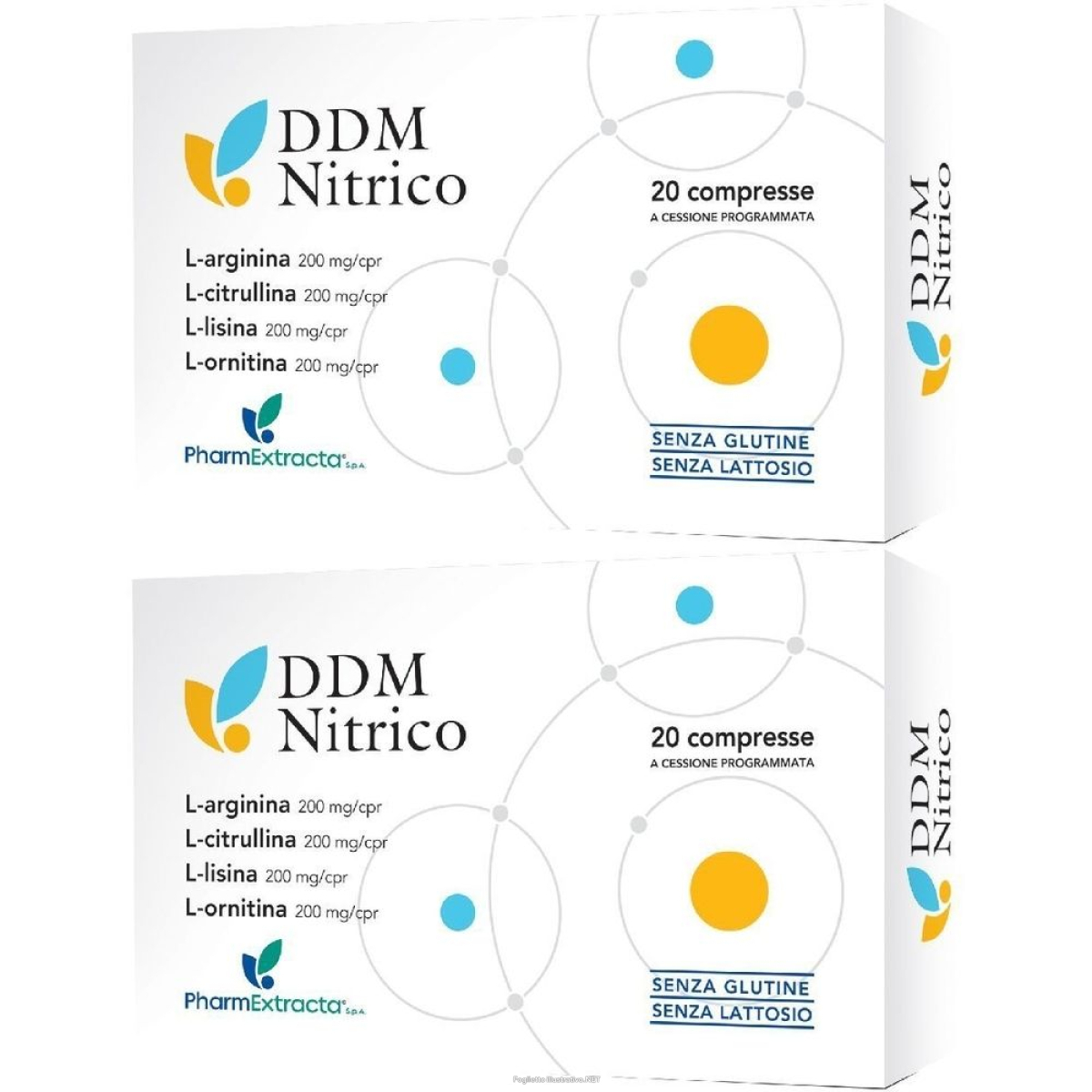 Compra Online ddm nitrico compresse set da 2 pz e Trova il miglior prezzo