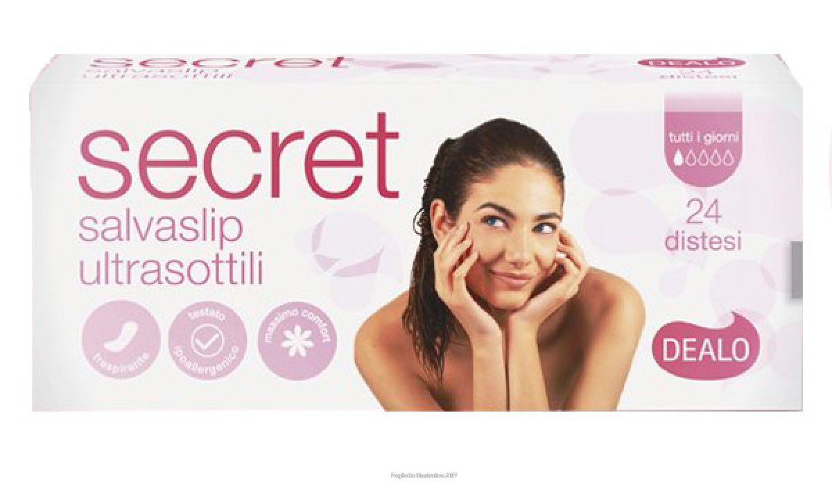Compra Online dealo secret salvaslip 24pezzi  disteso e Trova il miglior prezzo