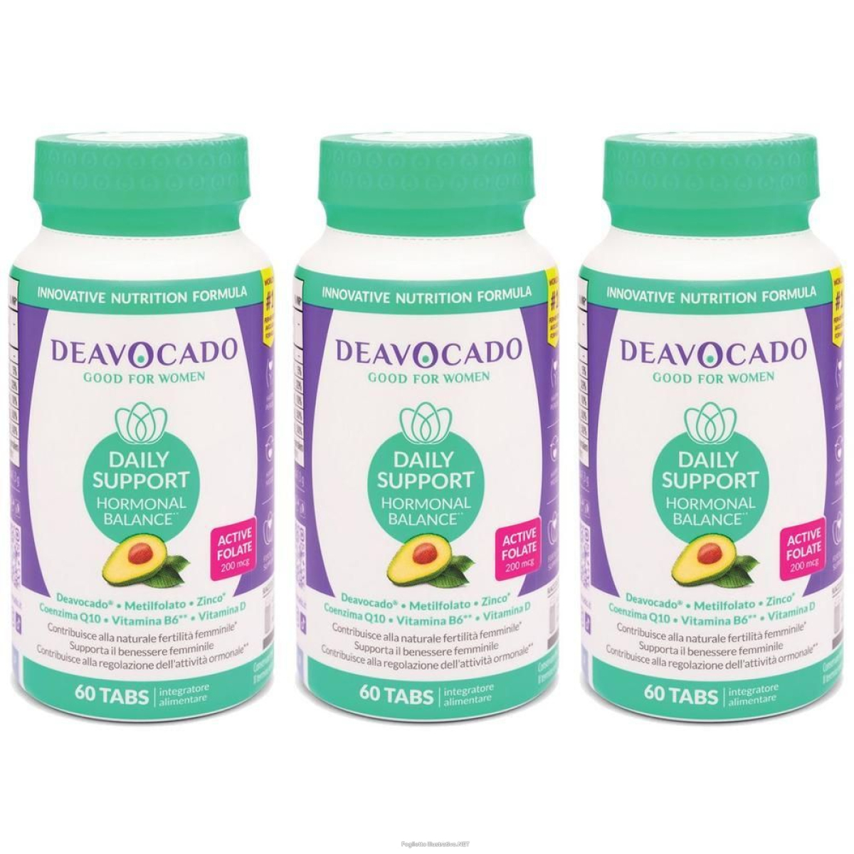 Compra Online deavocado daily hormonal balance compresse 3x78 g e Trova il miglior prezzo