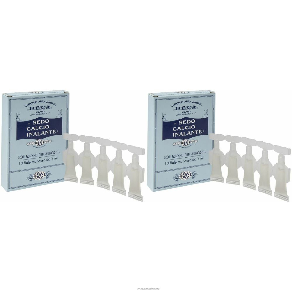 Compra Online deca sedo calcio inalante set da 2 2x10x2 ml fiale e Trova il miglior prezzo