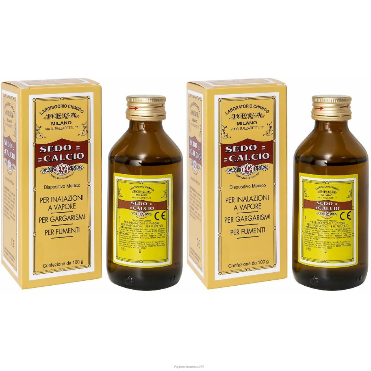 Compra Online deca sedo calcio soluzione set da 2 2x100 ml e Trova il miglior prezzo