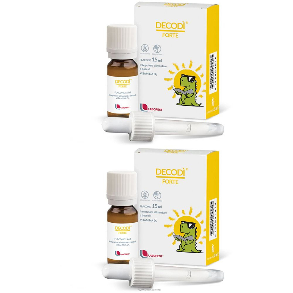 Compra Online decodì forte gocce set da 2 2x15 ml e Trova il miglior prezzo