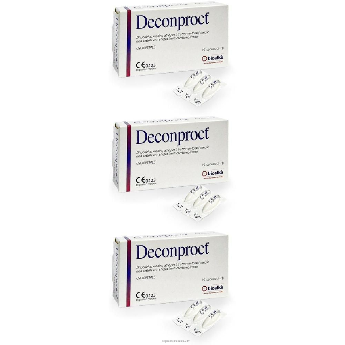 Compra Online deconproct supposte 10 pezzi 3x10x2 g e Trova il miglior prezzo