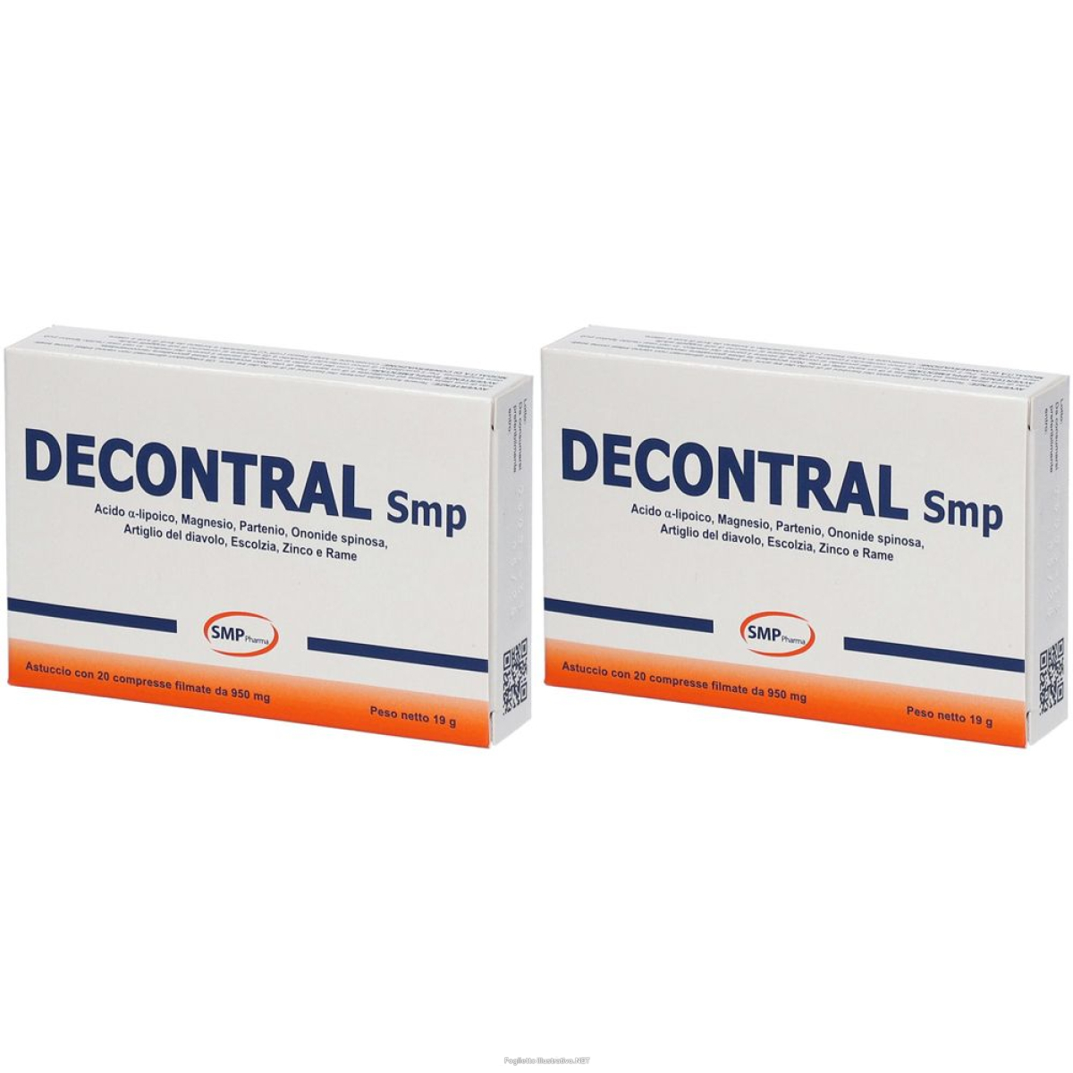Compra Online decontral smp compresse set da 2 2x20 pz e Trova il miglior prezzo