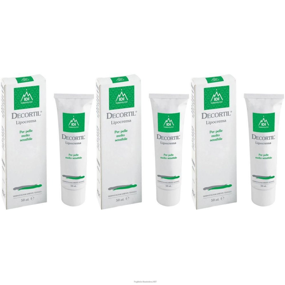 Compra Online decortil lipocrema 3x50 ml crema e Trova il miglior prezzo