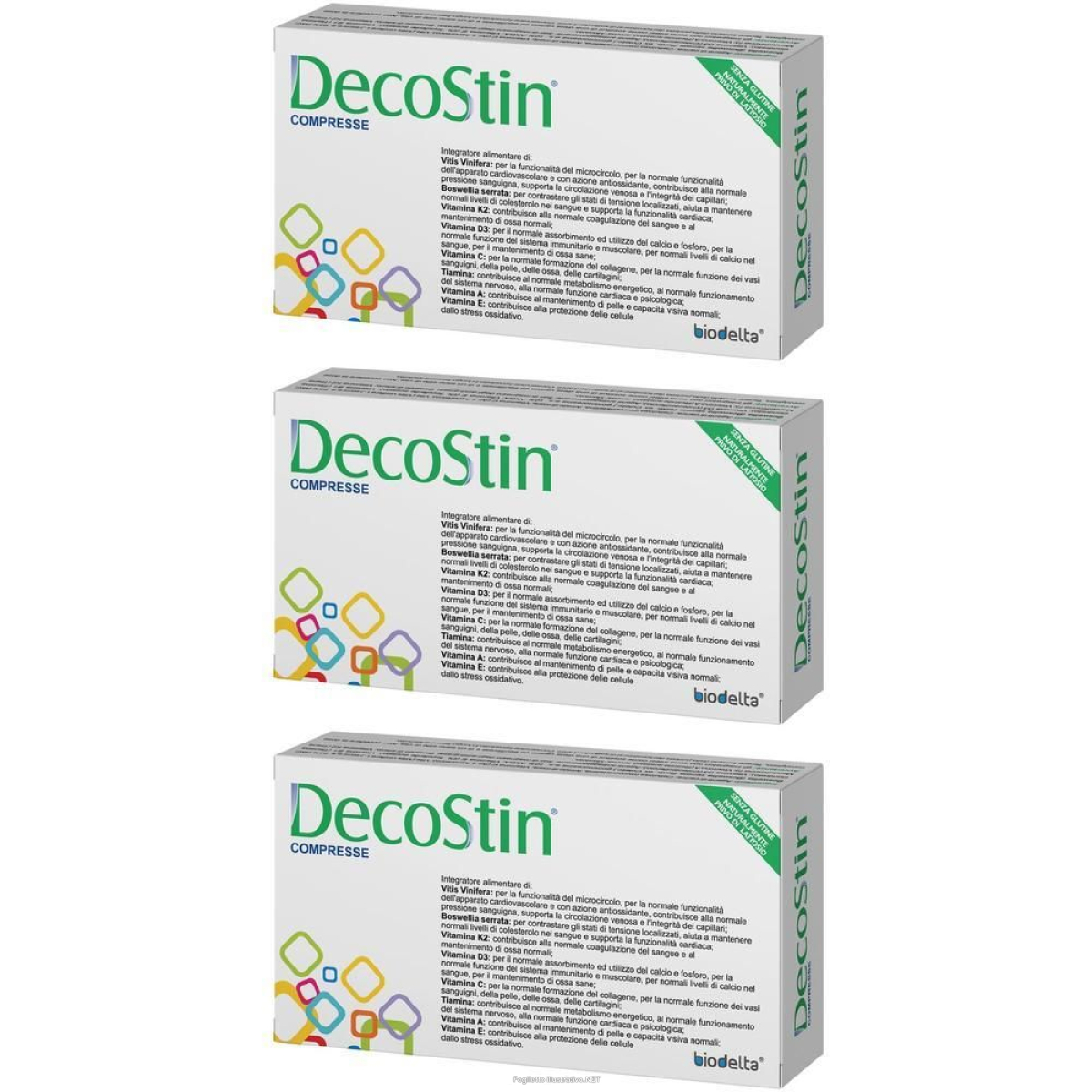 Compra Online decostin compresse 30 3x19,8 g e Trova il miglior prezzo