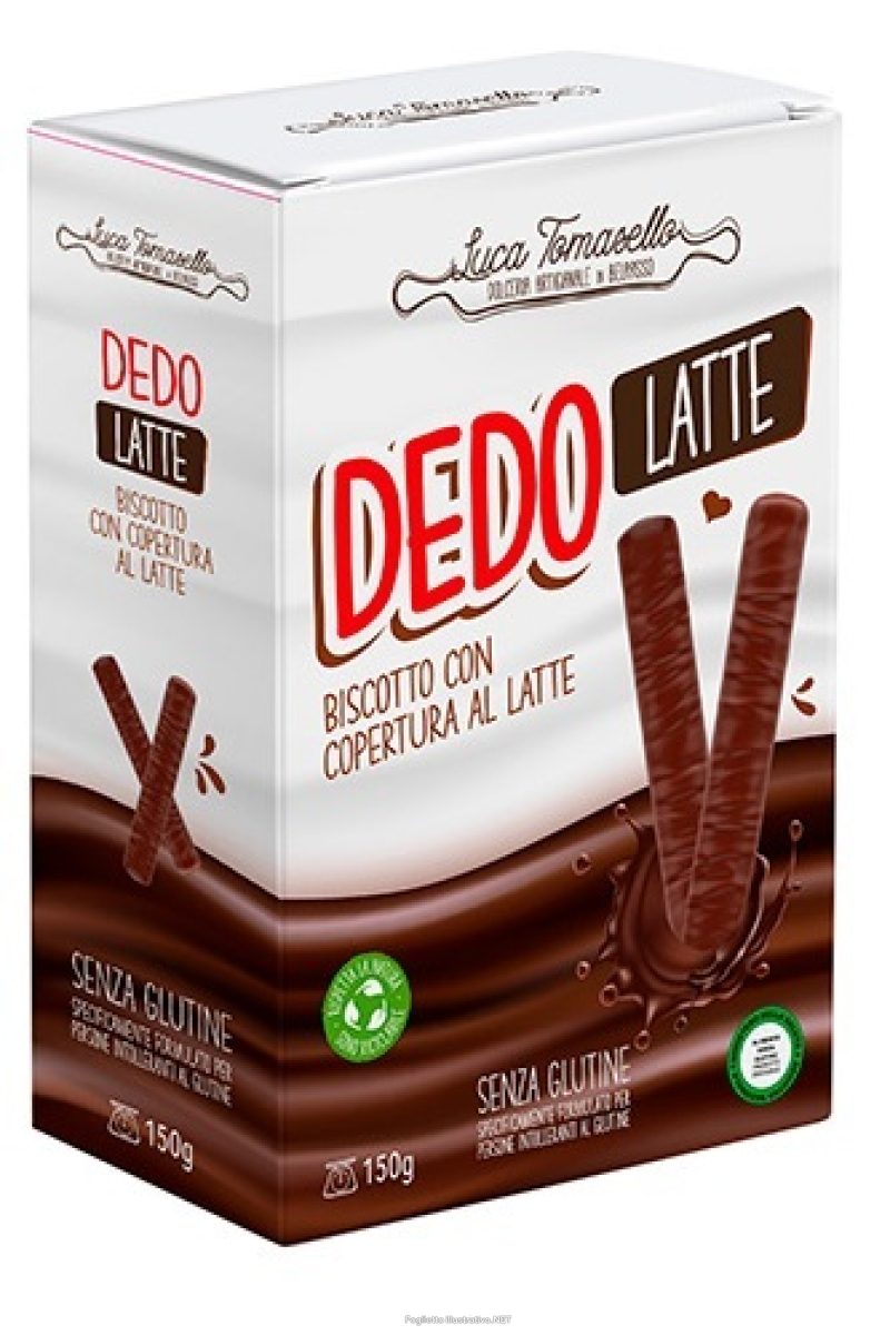 Compra Online dedo latte biscotto copertura latte 150 g e Trova il miglior prezzo