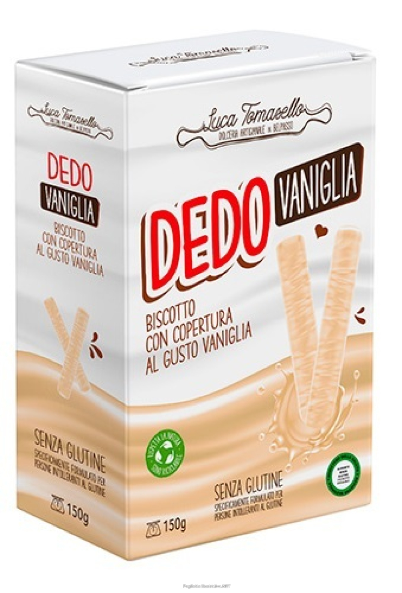 Compra Online dedo latte biscotto copertura vaniglia 150 g e Trova il miglior prezzo