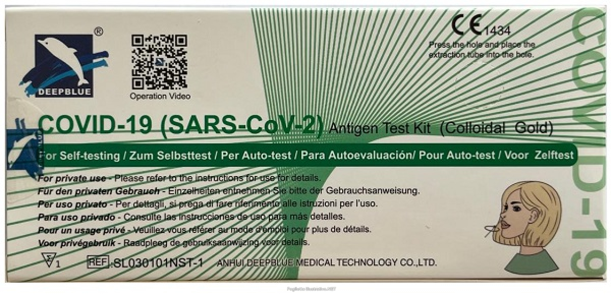 Compra Online deepblue test antigenico rapido autodiagnostico covid-19 in tamponi nasali e Trova il miglior prezzo