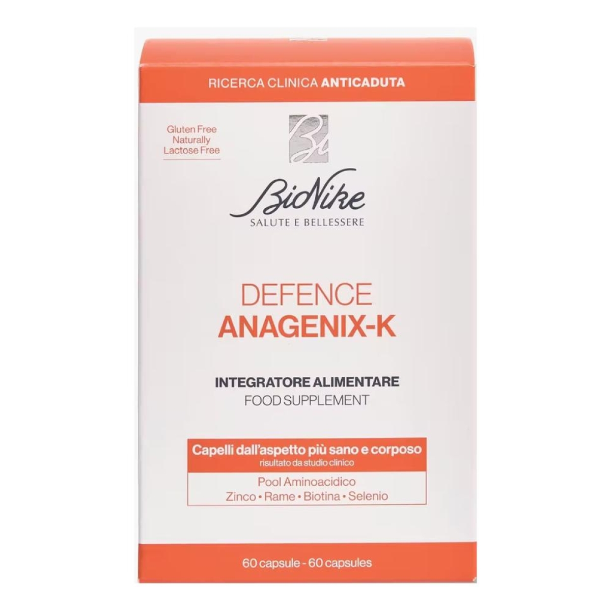 Compra Online Defence anagenix k - integratore per capelli più sani e corposi - 180 capsule - confezione doppia e Trova il miglior prezzo