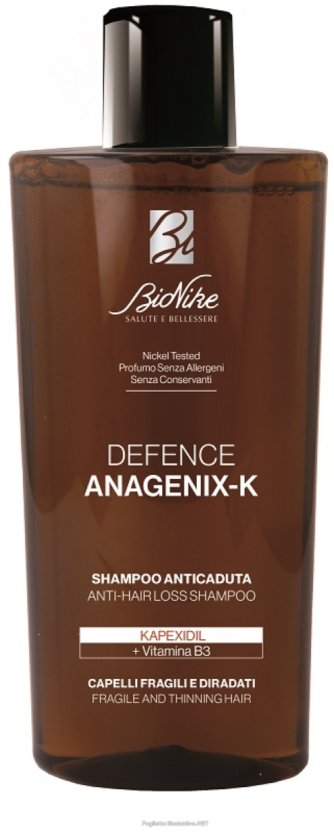 Compra Online defence anagenix k shampoo anticaduta - per capelli più forti e vitali - 200 ml e Trova il miglior prezzo