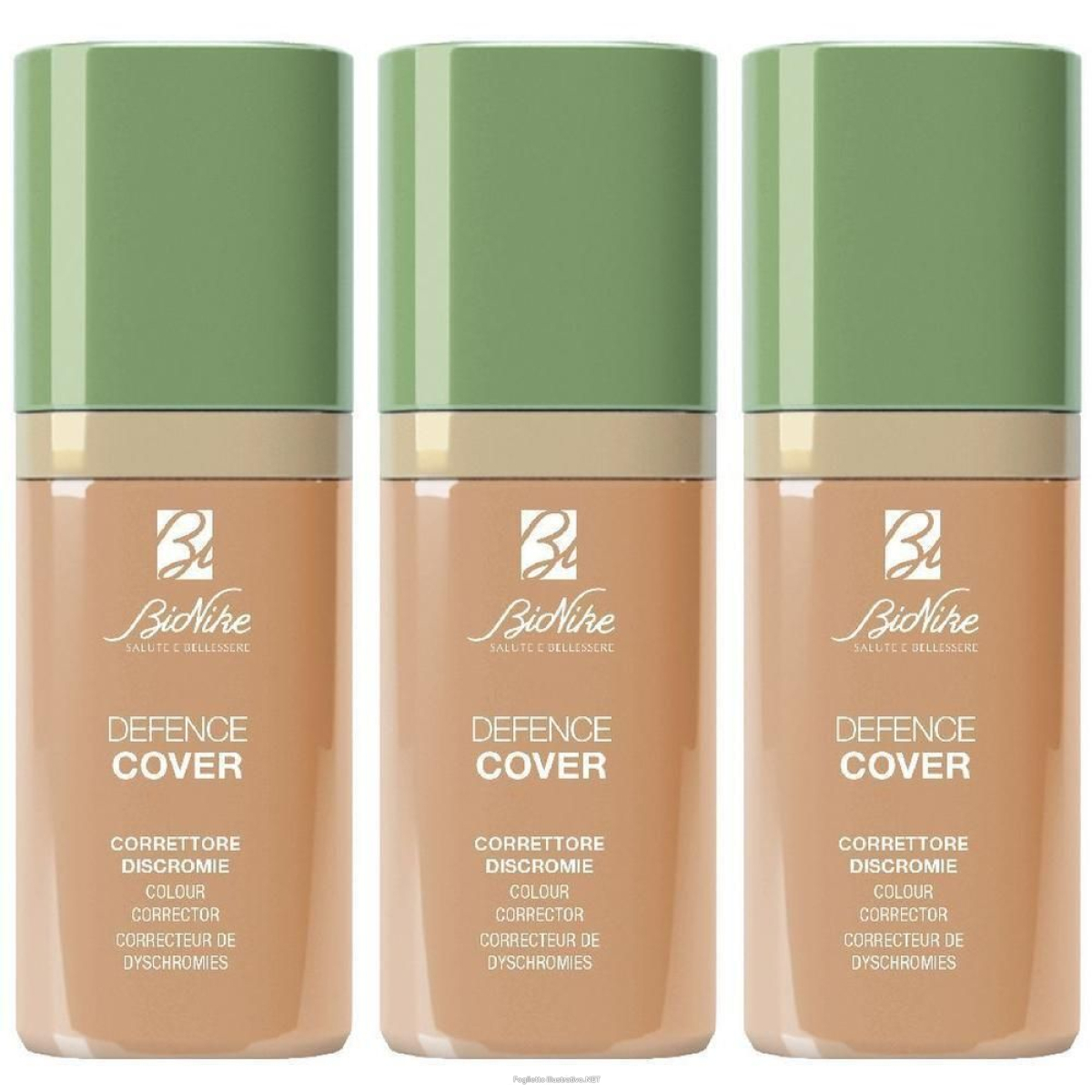 Compra Online defence cover correttore discromie blu 302 3x12 ml make up e Trova il miglior prezzo
