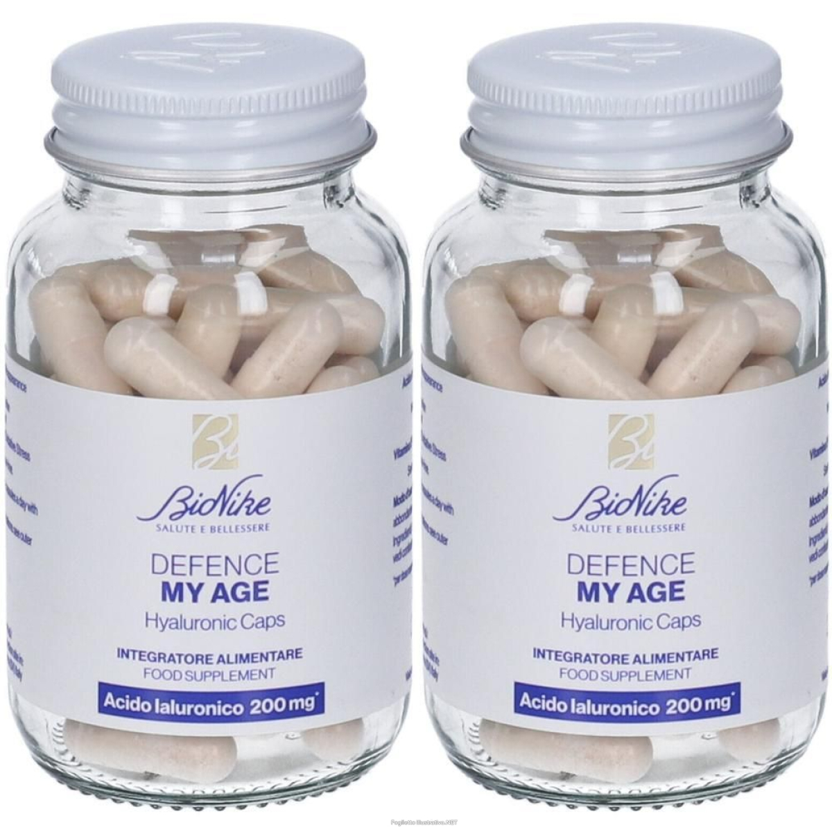 Compra Online defence my age acido ialuronico 2x27 g capsule e Trova il miglior prezzo
