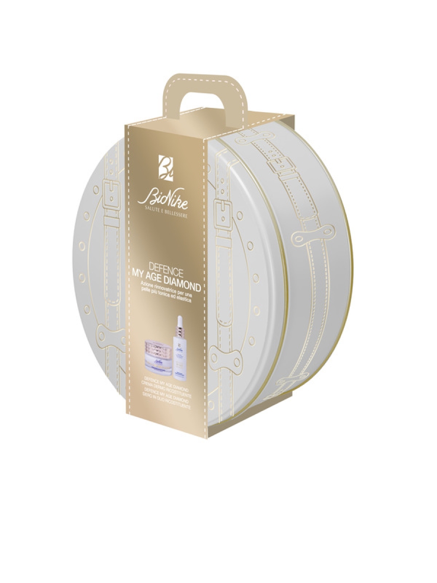 Compra Online Defence my age diamond kit natale 2026 1 defence my age diamond crema dermo ricostituente 50 ml + 1 defence my age diamond siero in olio dermo ricostituente 30 ml e Trova il miglior prezzo