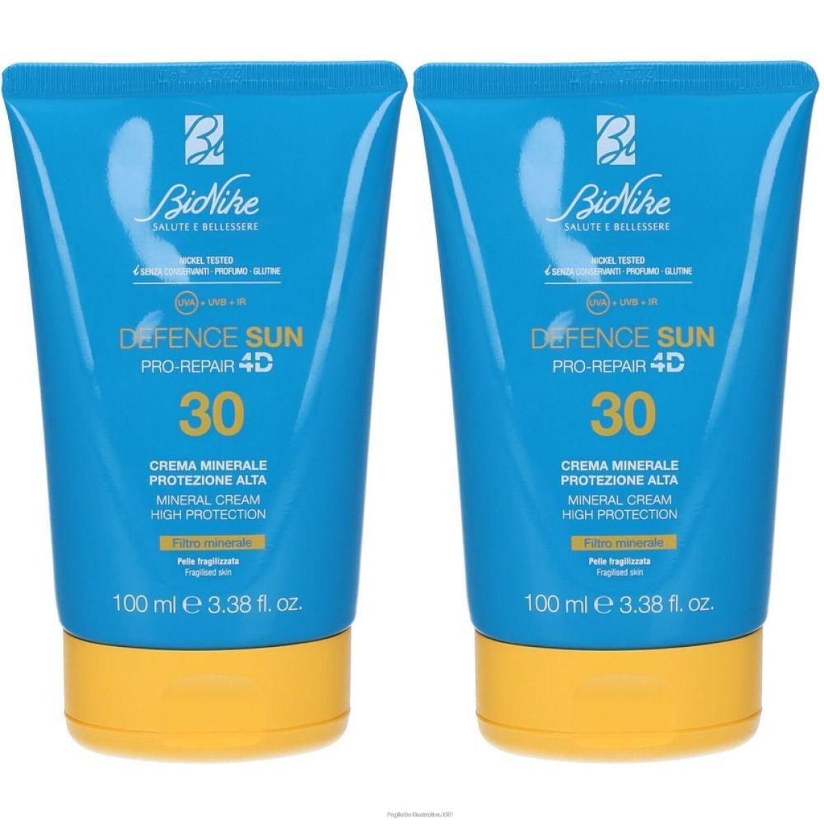 Compra Online defence sun 30 crema minerale 2x100 ml e Trova il miglior prezzo