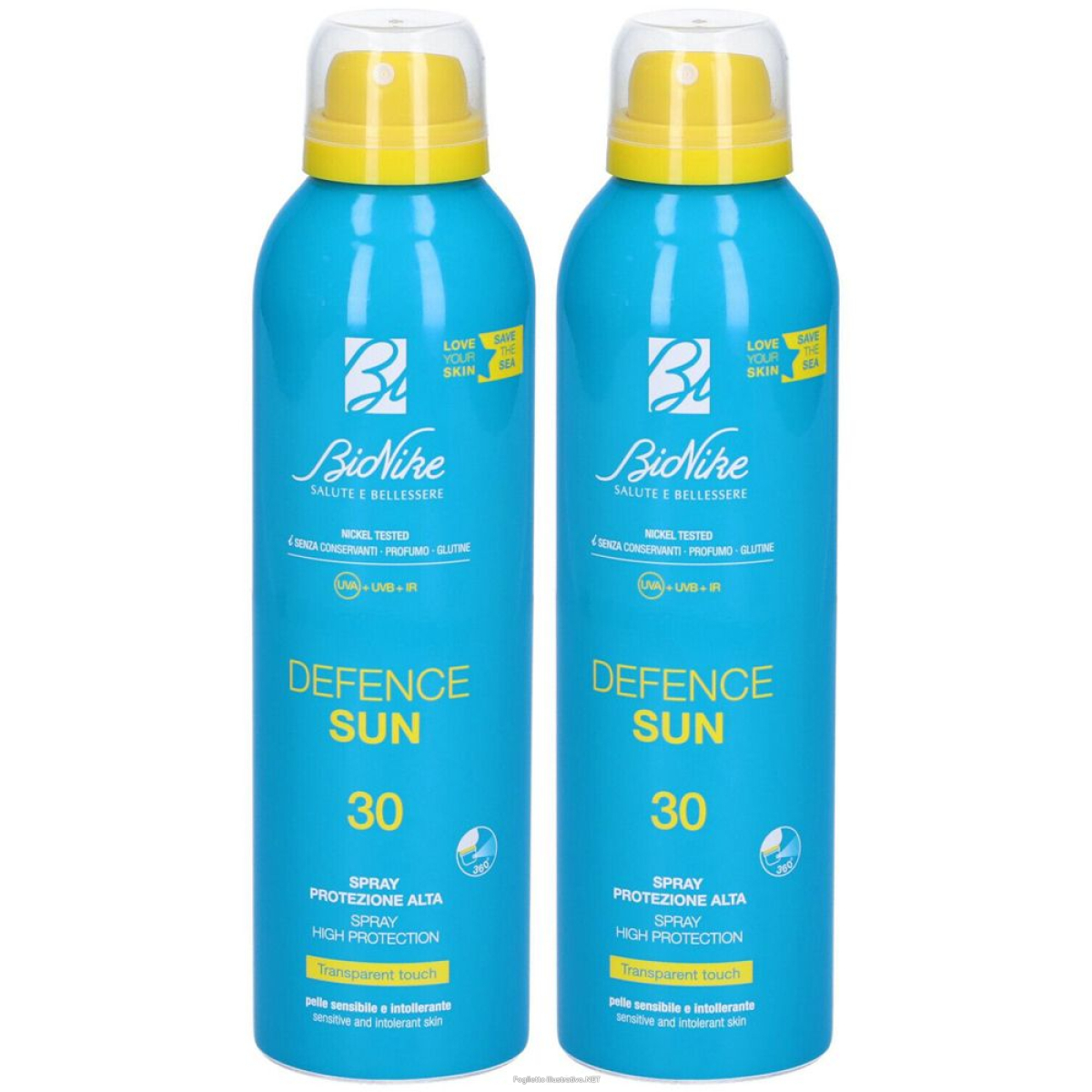 Compra Online defence sun spray transparente 30 doublepack 2x200 ml set e Trova il miglior prezzo