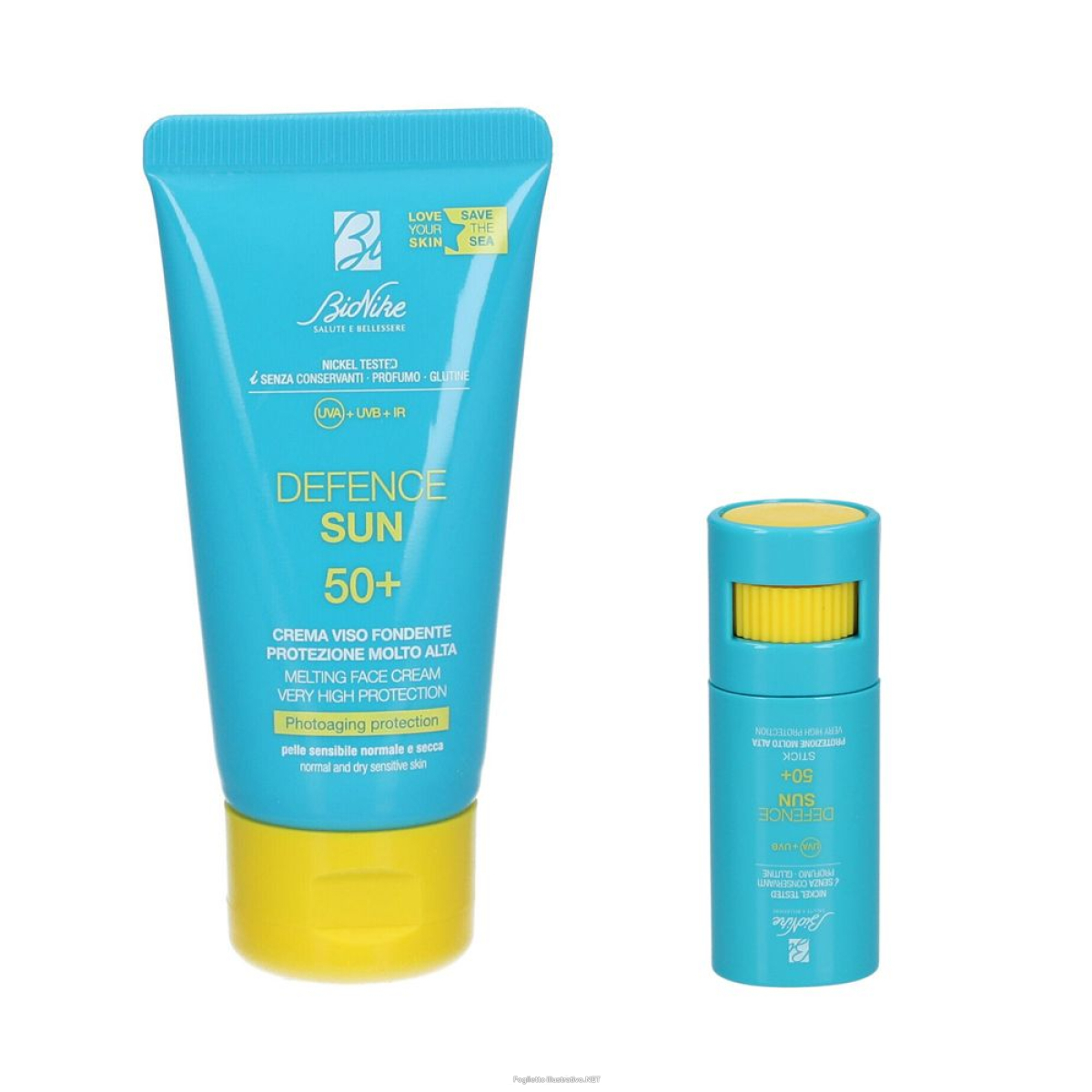 Compra Online defence sun stick 50+ 9ml + crema fond50+ 50ml 50+9 ml set e Trova il miglior prezzo