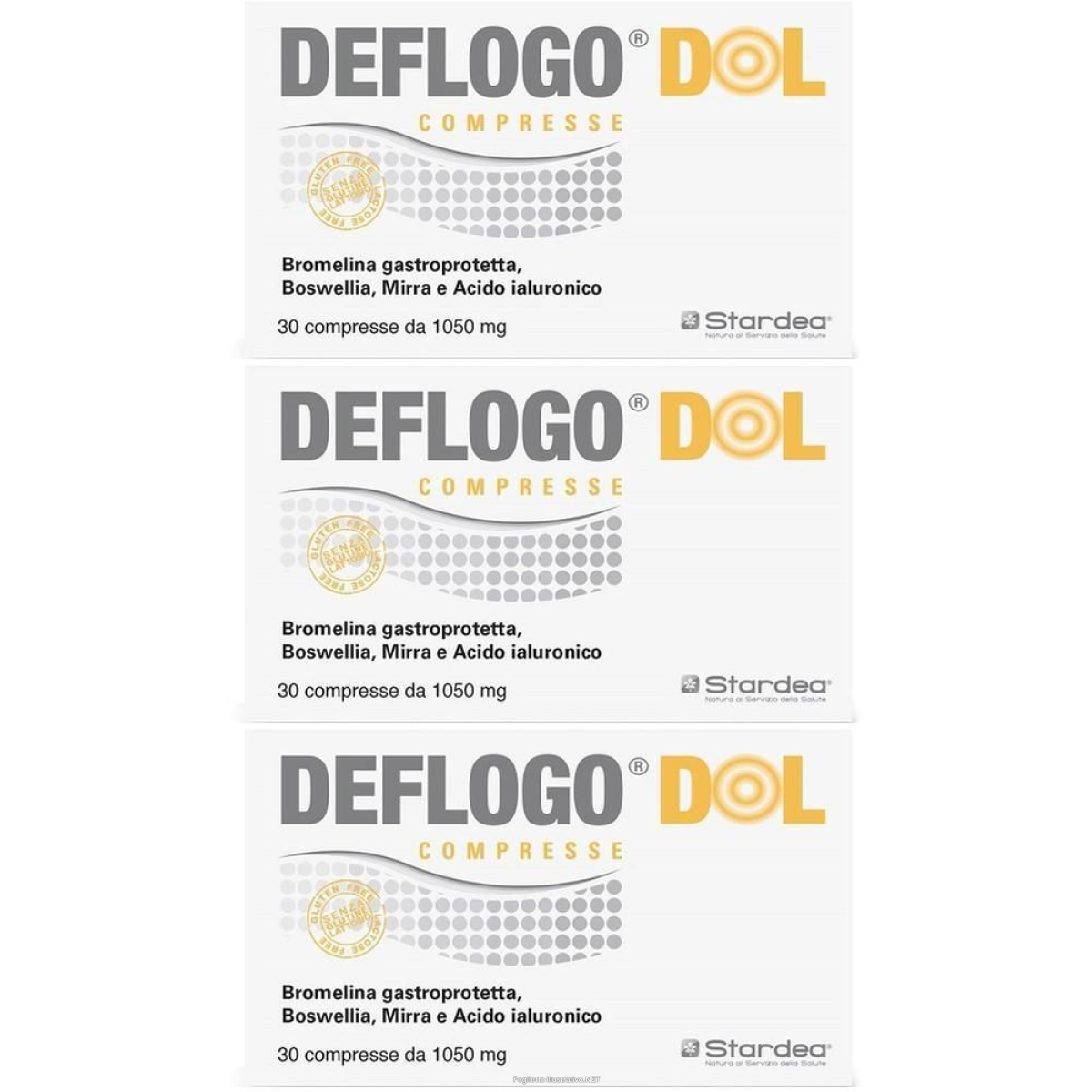 Compra Online deflogo dol 30 compresse mp 1050mg 3x31,5 g e Trova il miglior prezzo