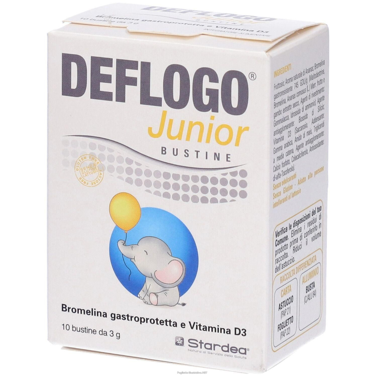 Compra Online deflogo junior 10 bustine 4x10 pz bustina e Trova il miglior prezzo