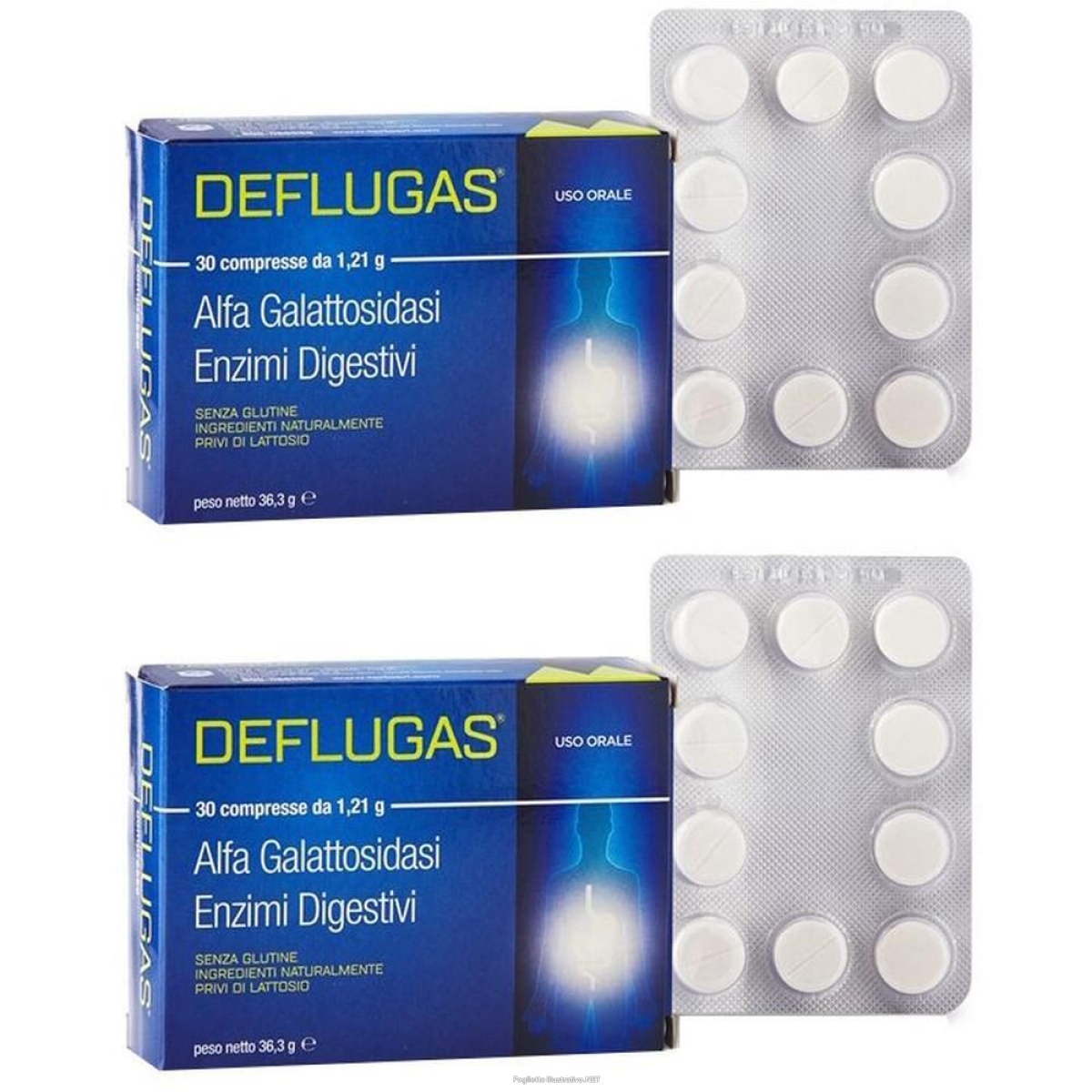 Compra Online Deflugas Compresse Masticabili 2x30 Pezzi Masticabili e Trova il miglior prezzo