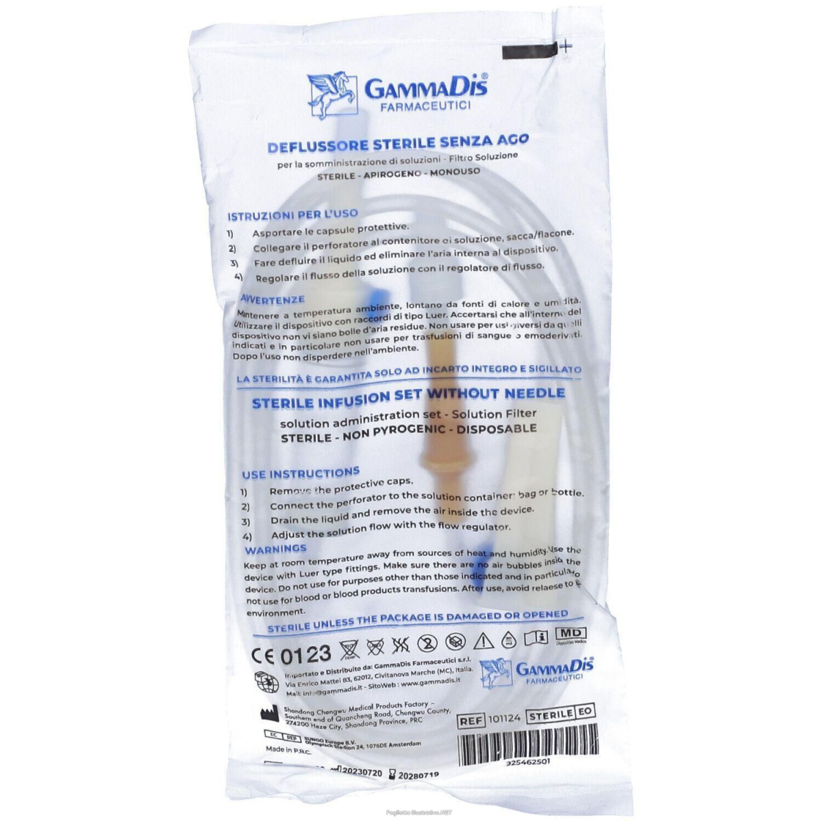 Compra Online deflussore sterile senza ago gammadis 10x1 st e Trova il miglior prezzo