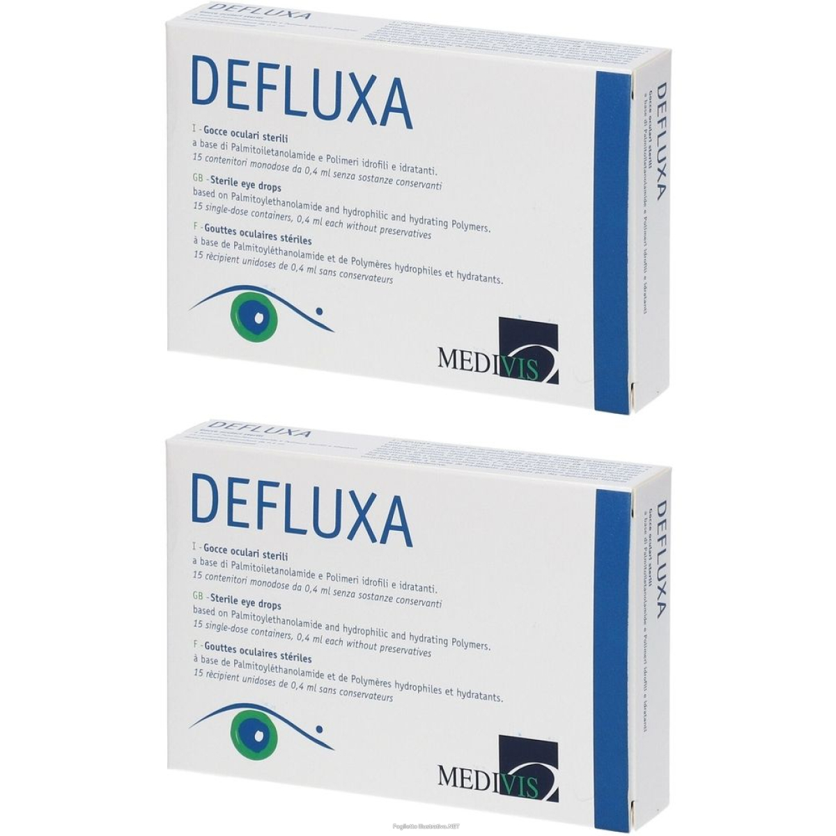 Compra Online defluxa gocce oculari sterili set da 2 ml pipette monodose e Trova il miglior prezzo