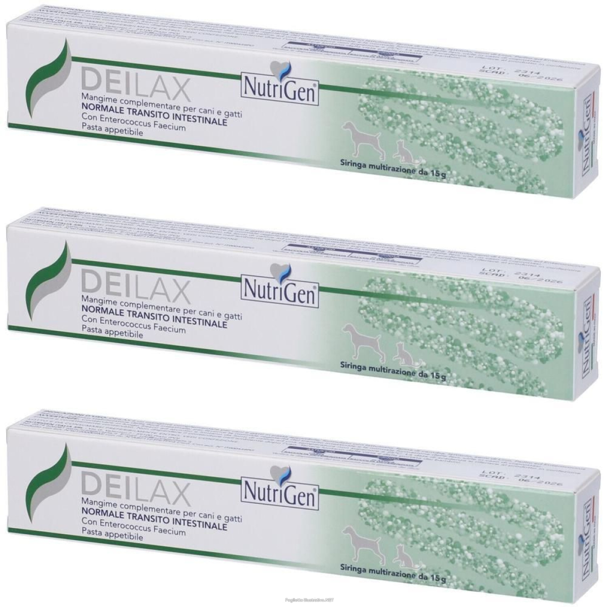 Compra Online deilax siringa nutrigen 3x15 g e Trova il miglior prezzo