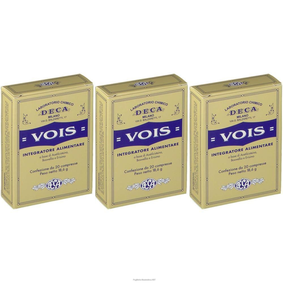 Compra Online deka vois compresse 3x20 pz e Trova il miglior prezzo